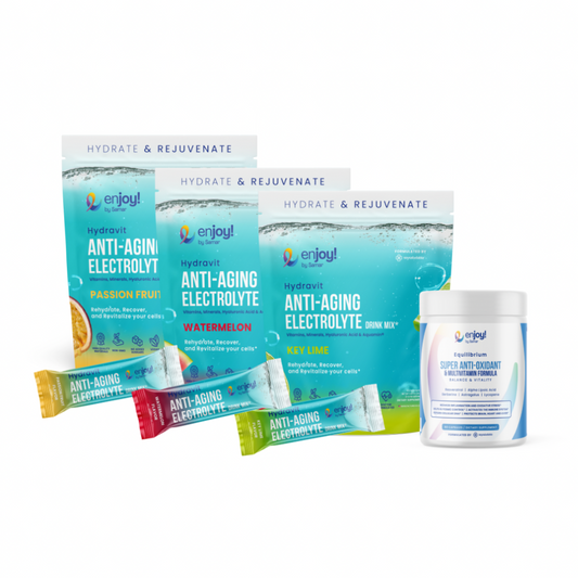 KIT DETOX Electrolitos Antiedad + Antioxidantes