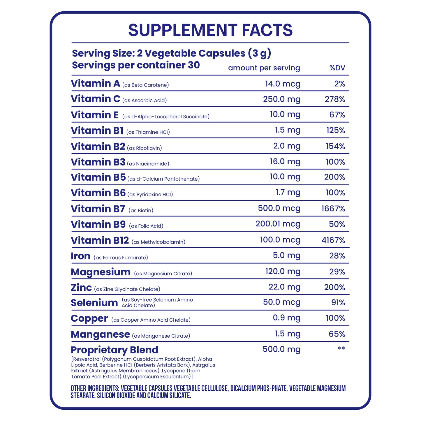 EQUILIBRIUM Súper antioxidante + multivitamínico