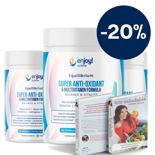 TRIPACK EQUILIBRIUM Súper antioxidante + multivitamínico